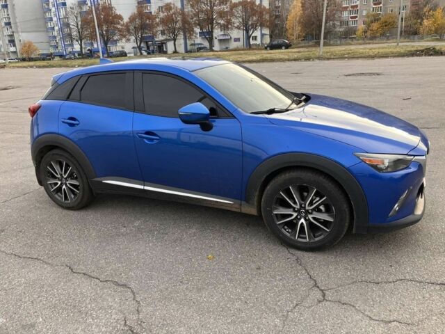 Синий Мазда СХ-3, объемом двигателя 2 л и пробегом 111 тыс. км за 14900 $, фото 1 на Automoto.ua