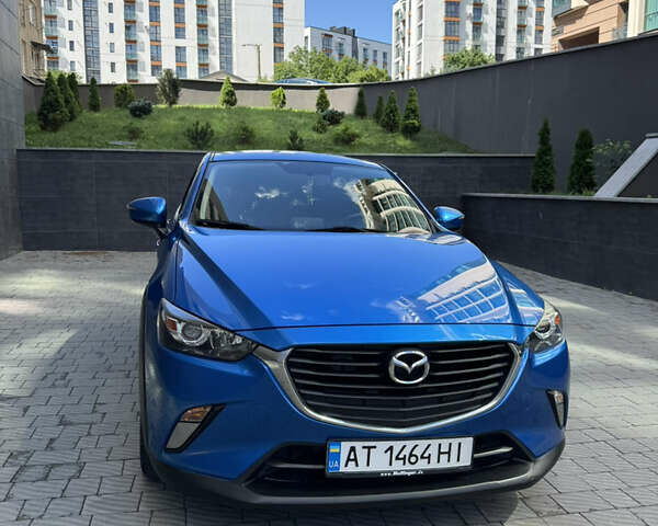 Синій Мазда СХ-3, об'ємом двигуна 2 л та пробігом 56 тис. км за 14300 $, фото 1 на Automoto.ua