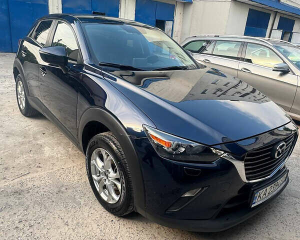 Синий Мазда СХ-3, объемом двигателя 2 л и пробегом 155 тыс. км за 14900 $, фото 1 на Automoto.ua
