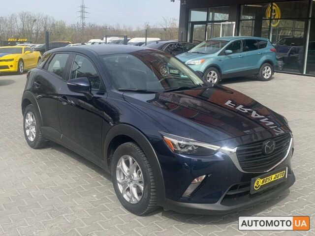 Синий Мазда СХ-3, объемом двигателя 2 л и пробегом 44 тыс. км за 18600 $, фото 1 на Automoto.ua
