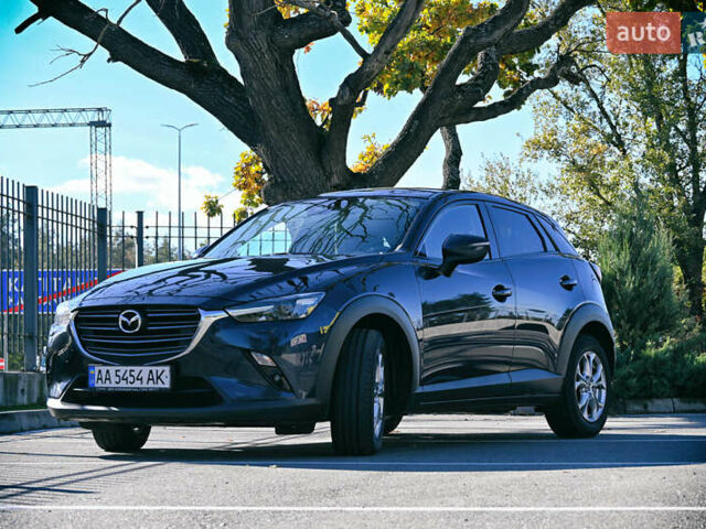 Синий Мазда СХ-3, объемом двигателя 2 л и пробегом 76 тыс. км за 19500 $, фото 1 на Automoto.ua