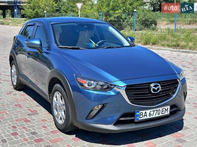 Синий Мазда СХ-3, объемом двигателя 2 л и пробегом 35 тыс. км за 16900 $, фото 1 на Automoto.ua