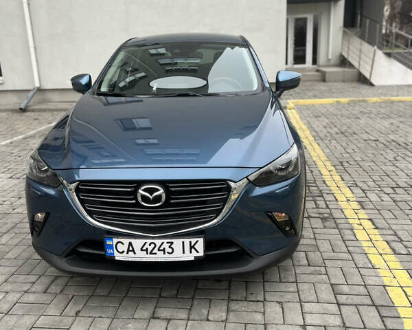 Синий Мазда СХ-3, объемом двигателя 2 л и пробегом 27 тыс. км за 20900 $, фото 1 на Automoto.ua