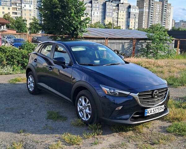 Синий Мазда СХ-3, объемом двигателя 2 л и пробегом 91 тыс. км за 16500 $, фото 1 на Automoto.ua
