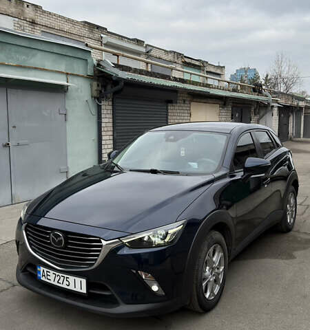 Синий Мазда СХ-3, объемом двигателя 2 л и пробегом 43 тыс. км за 21000 $, фото 1 на Automoto.ua