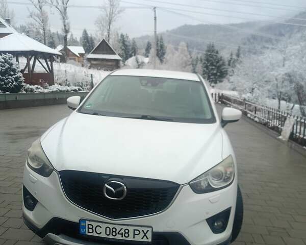 Белый Мазда СХ-5, объемом двигателя 2.19 л и пробегом 208 тыс. км за 13800 $, фото 1 на Automoto.ua