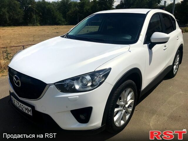 Белый Мазда СХ-5, объемом двигателя 2 л и пробегом 160 тыс. км за 14500 $, фото 1 на Automoto.ua