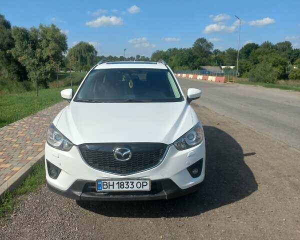 Белый Мазда СХ-5, объемом двигателя 2.5 л и пробегом 160 тыс. км за 15750 $, фото 1 на Automoto.ua