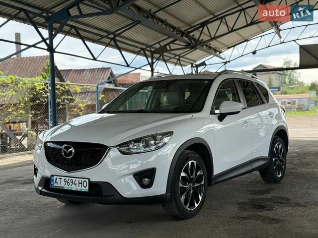 Белый Мазда СХ-5, объемом двигателя 2.5 л и пробегом 217 тыс. км за 12350 $, фото 1 на Automoto.ua