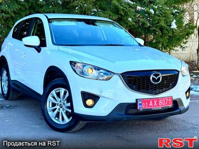 Белый Мазда СХ-5, объемом двигателя 22 л и пробегом 183 тыс. км за 13950 $, фото 1 на Automoto.ua
