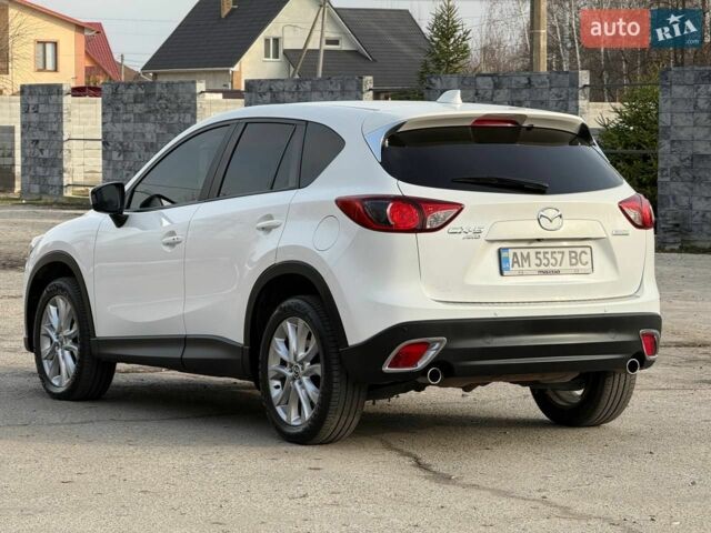 Белый Мазда СХ-5, объемом двигателя 2.2 л и пробегом 193 тыс. км за 13800 $, фото 1 на Automoto.ua
