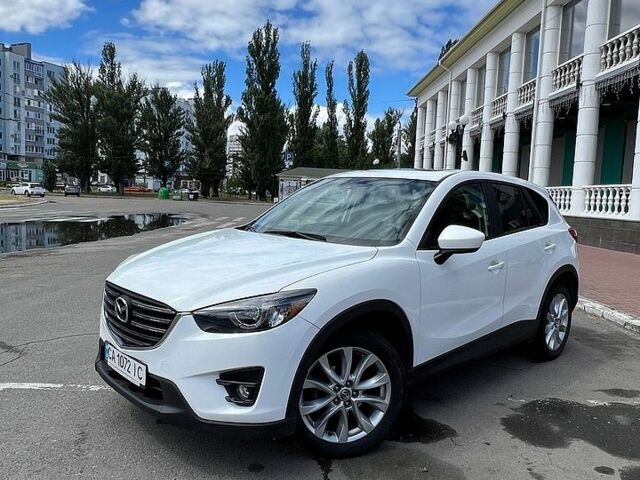 Белый Мазда СХ-5, объемом двигателя 2.5 л и пробегом 185 тыс. км за 13300 $, фото 1 на Automoto.ua
