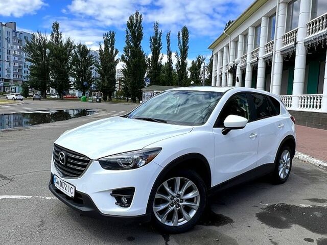 Белый Мазда СХ-5, объемом двигателя 2.5 л и пробегом 185 тыс. км за 13000 $, фото 1 на Automoto.ua