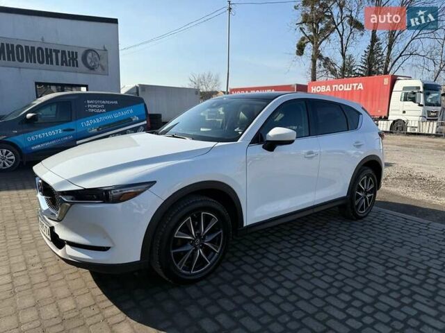 Белый Мазда СХ-5, объемом двигателя 2.5 л и пробегом 93 тыс. км за 17500 $, фото 1 на Automoto.ua