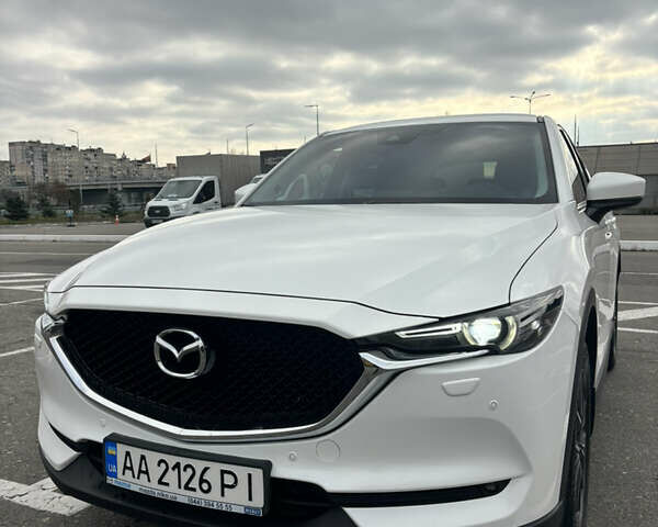 Белый Мазда СХ-5, объемом двигателя 2.5 л и пробегом 70 тыс. км за 23500 $, фото 1 на Automoto.ua