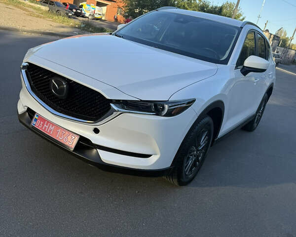 Белый Мазда СХ-5, объемом двигателя 2.5 л и пробегом 94 тыс. км за 18500 $, фото 1 на Automoto.ua