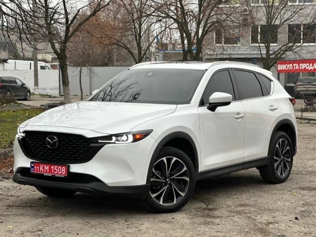 Белый Мазда СХ-5, объемом двигателя 2.5 л и пробегом 42 тыс. км за 22800 $, фото 1 на Automoto.ua