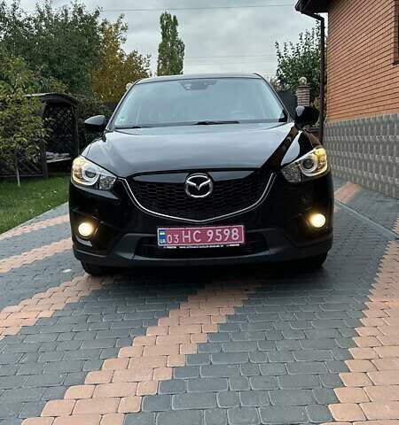 Черный Мазда СХ-5, объемом двигателя 2.2 л и пробегом 199 тыс. км за 13950 $, фото 1 на Automoto.ua