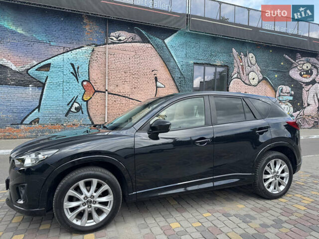 Черный Мазда СХ-5, объемом двигателя 2.2 л и пробегом 223 тыс. км за 13850 $, фото 1 на Automoto.ua