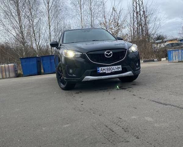 Черный Мазда СХ-5, объемом двигателя 2.19 л и пробегом 220 тыс. км за 13300 $, фото 1 на Automoto.ua