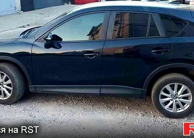 Черный Мазда СХ-5, объемом двигателя 2.5 л и пробегом 121 тыс. км за 15500 $, фото 1 на Automoto.ua