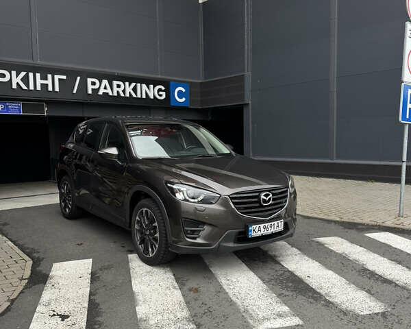 Коричневый Мазда СХ-5, объемом двигателя 2.5 л и пробегом 158 тыс. км за 17900 $, фото 1 на Automoto.ua