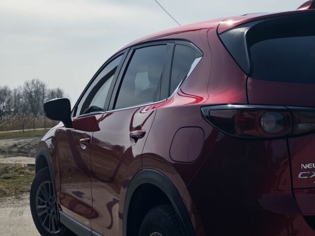 Красный Мазда СХ-5, объемом двигателя 2.5 л и пробегом 128 тыс. км за 19500 $, фото 1 на Automoto.ua