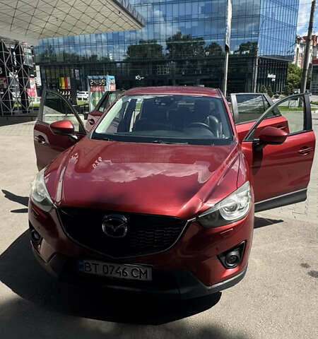 Красный Мазда СХ-5, объемом двигателя 2.19 л и пробегом 245 тыс. км за 13200 $, фото 1 на Automoto.ua