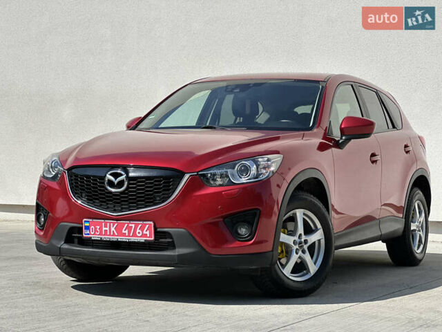 Красный Мазда СХ-5, объемом двигателя 2.2 л и пробегом 223 тыс. км за 13800 $, фото 1 на Automoto.ua