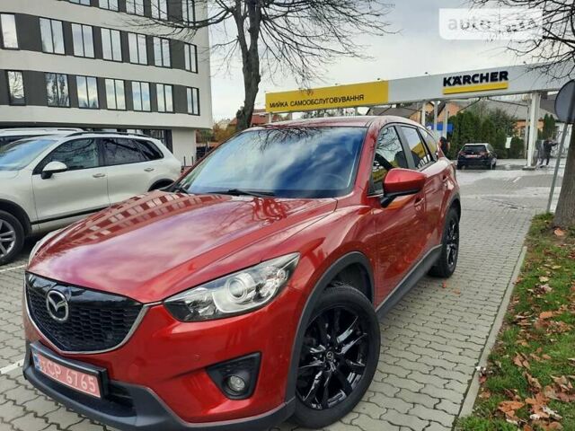 Красный Мазда СХ-5, объемом двигателя 2.2 л и пробегом 216 тыс. км за 12500 $, фото 1 на Automoto.ua