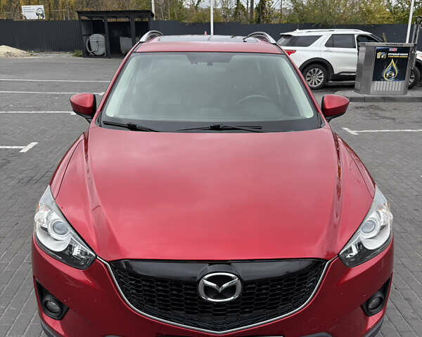 Красный Мазда СХ-5, объемом двигателя 2.5 л и пробегом 200 тыс. км за 14999 $, фото 1 на Automoto.ua