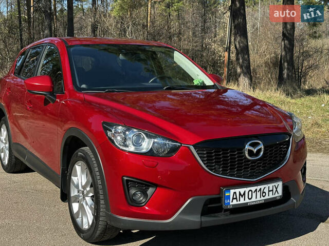 Красный Мазда СХ-5, объемом двигателя 2.2 л и пробегом 190 тыс. км за 14000 $, фото 1 на Automoto.ua
