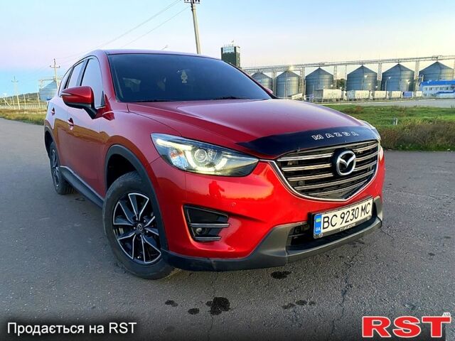 Красный Мазда СХ-5, объемом двигателя 2.5 л и пробегом 135 тыс. км за 14500 $, фото 1 на Automoto.ua