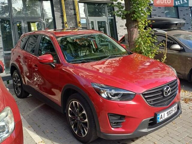Красный Мазда СХ-5, объемом двигателя 2.5 л и пробегом 140 тыс. км за 16500 $, фото 1 на Automoto.ua