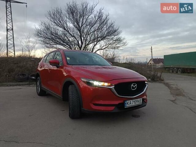 Красный Мазда СХ-5, объемом двигателя 2.5 л и пробегом 88 тыс. км за 15999 $, фото 1 на Automoto.ua