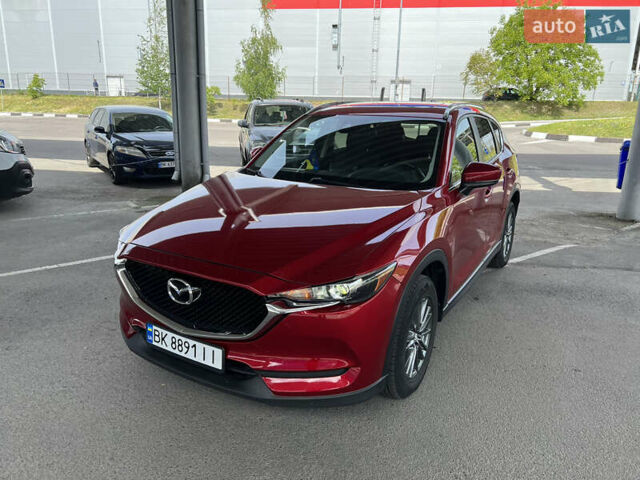 Красный Мазда СХ-5, объемом двигателя 2.49 л и пробегом 89 тыс. км за 20500 $, фото 1 на Automoto.ua