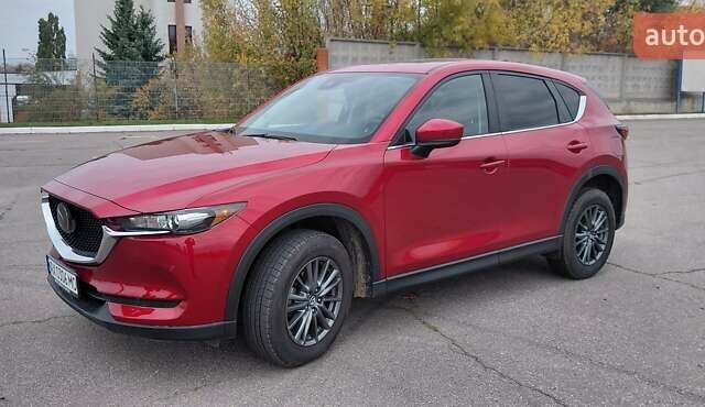 Красный Мазда СХ-5, объемом двигателя 2.5 л и пробегом 57 тыс. км за 20100 $, фото 1 на Automoto.ua