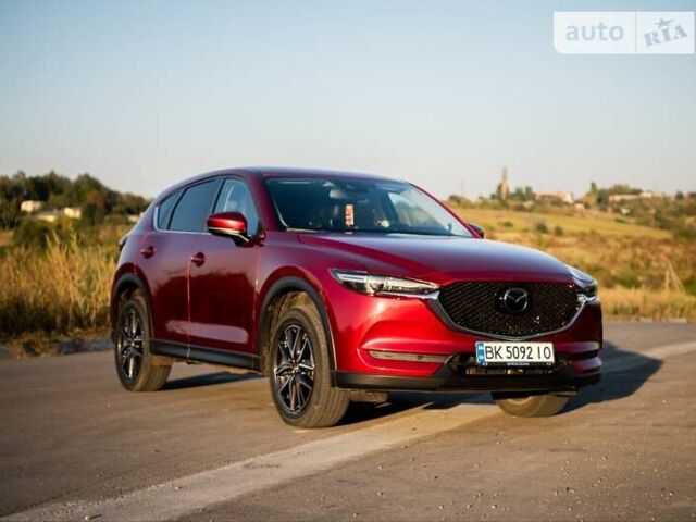 Красный Мазда СХ-5, объемом двигателя 2.49 л и пробегом 85 тыс. км за 18500 $, фото 1 на Automoto.ua