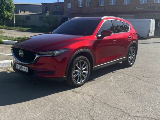 Красный Мазда СХ-5, объемом двигателя 2.5 л и пробегом 116 тыс. км за 23700 $, фото 1 на Automoto.ua