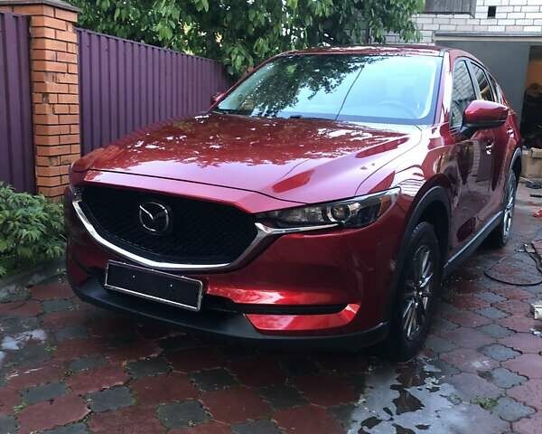 Красный Мазда СХ-5, объемом двигателя 2.5 л и пробегом 61 тыс. км за 22500 $, фото 1 на Automoto.ua