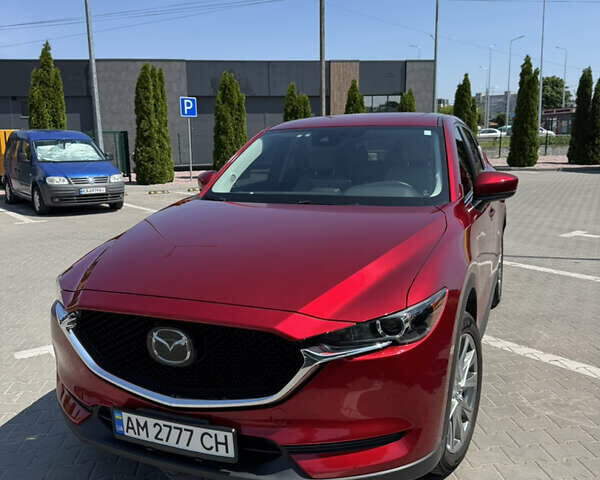 Красный Мазда СХ-5, объемом двигателя 2.49 л и пробегом 56 тыс. км за 23700 $, фото 1 на Automoto.ua