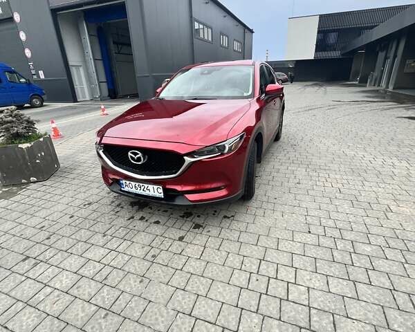 Красный Мазда СХ-5, объемом двигателя 2.49 л и пробегом 113 тыс. км за 24000 $, фото 1 на Automoto.ua