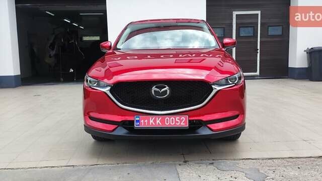 Красный Мазда СХ-5, объемом двигателя 2.49 л и пробегом 58 тыс. км за 19900 $, фото 1 на Automoto.ua