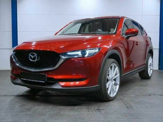 Красный Мазда СХ-5, объемом двигателя 2.5 л и пробегом 51 тыс. км за 15990 $, фото 1 на Automoto.ua