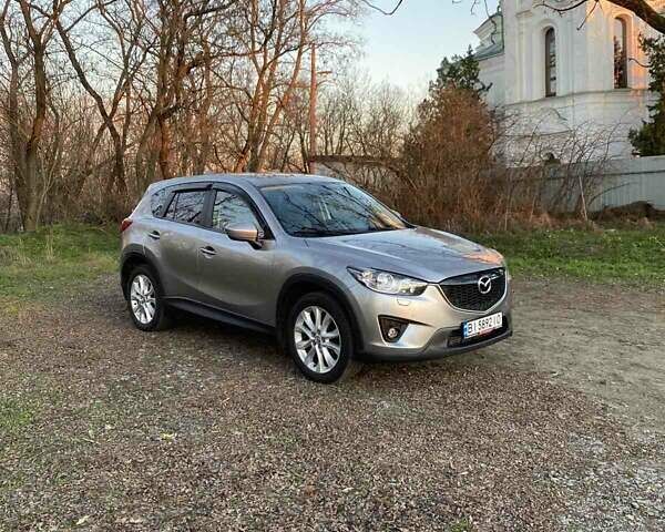 Серый Мазда СХ-5, объемом двигателя 2.2 л и пробегом 212 тыс. км за 13500 $, фото 1 на Automoto.ua