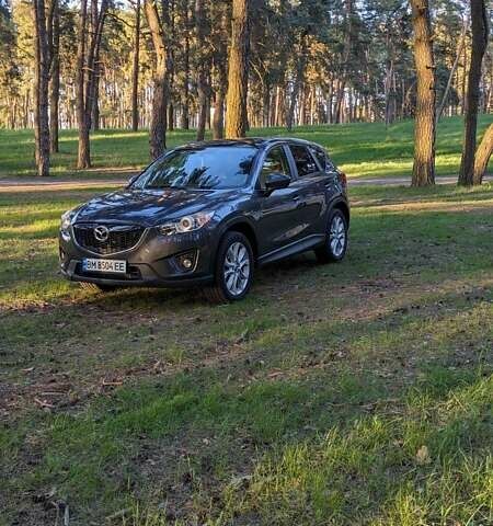 Серый Мазда СХ-5, объемом двигателя 2.5 л и пробегом 145 тыс. км за 12950 $, фото 1 на Automoto.ua