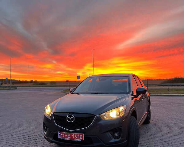 Серый Мазда СХ-5, объемом двигателя 2.2 л и пробегом 234 тыс. км за 12950 $, фото 1 на Automoto.ua