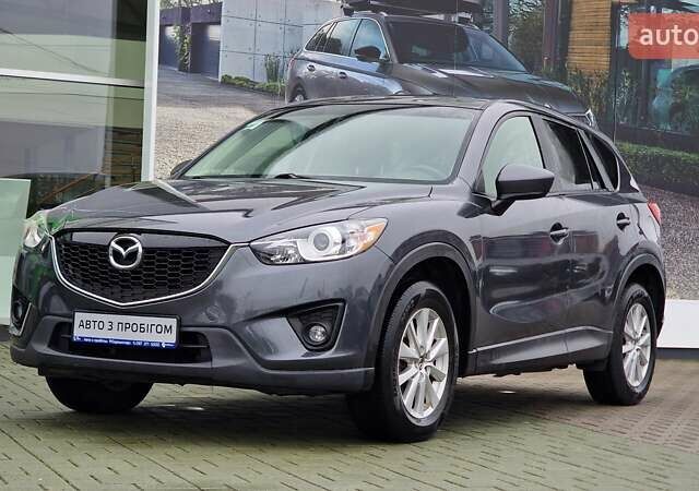 Серый Мазда СХ-5, объемом двигателя 2.49 л и пробегом 122 тыс. км за 14410 $, фото 1 на Automoto.ua