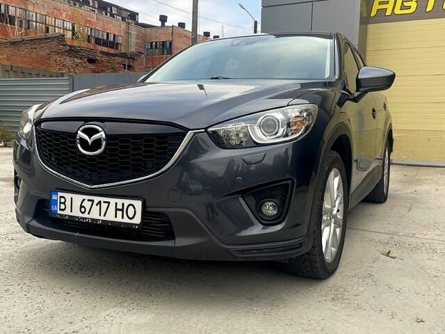 Серый Мазда СХ-5, объемом двигателя 2.2 л и пробегом 257 тыс. км за 14600 $, фото 1 на Automoto.ua