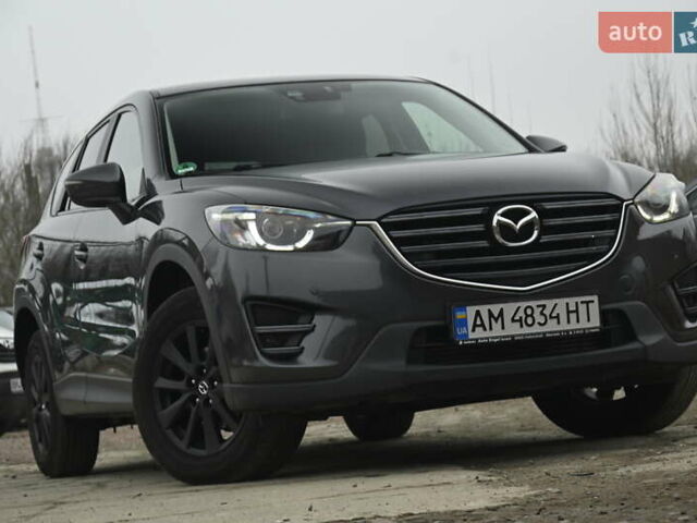 Серый Мазда СХ-5, объемом двигателя 2.2 л и пробегом 218 тыс. км за 15500 $, фото 1 на Automoto.ua